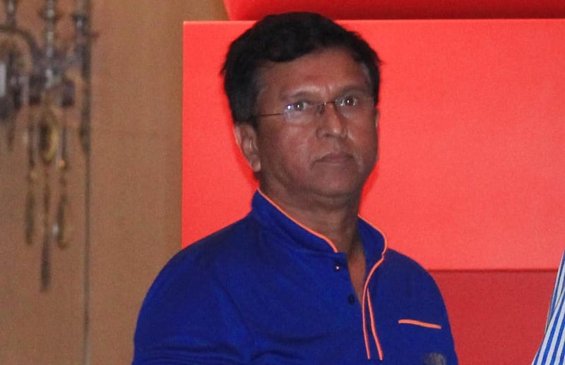 MUMBAI, INDIA - MAY 22: Former Indian cricket player Kiran More during the party organised to celebrate Mumbai Indians’ victory in the Indian Premier League (IPL) 2017 on May 22, 2017 in Mumbai, India. Mumbai Indians won the IPL title against Rising Pune Supergiant. (Photo by Prodip Guha/Hindustan Times via Getty Images)