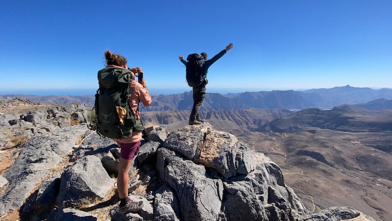 1. Jebel Jais in Ras Al Khaimah, the UAE's highest peak, has been named the best destination for hikers in the country in a new list compiled by UK retailer sportshoes.com. Photo: RAKTDA    