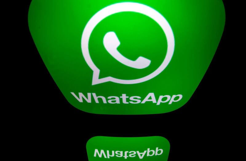 (FILES) In this file photo taken on December 28, 2016 a picture taken in Paris shows the logo of WhatsApp mobile messaging service. WhatsApp on January 15, 2021 delayed a data-sharing change as users worried about privacy fled the Facebook-owned messaging service and flocked to rivals Telegram and Signal.
"We're now moving back the date on which people will be asked to review and accept the terms," WhatsApp said in a blog post.
 / AFP / Lionel BONAVENTURE
