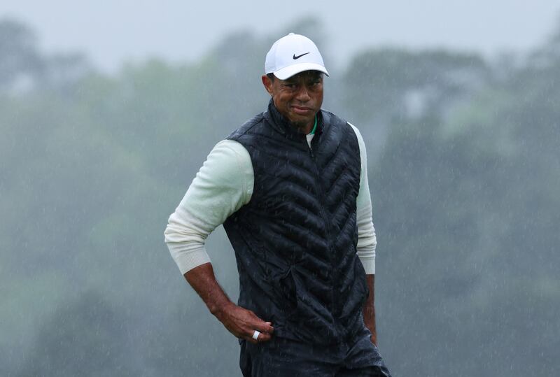 Tiger Woods withdrew from The Masters due to injury. Reuters