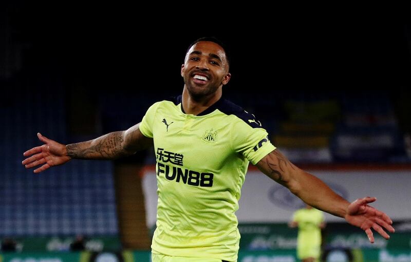 Centre forward: Callum Wilson (Newcastle United) – His brace helped Newcastle into a 4-0 lead at Leicester. They could not cope with him, and he has been a fine signing. Reuters