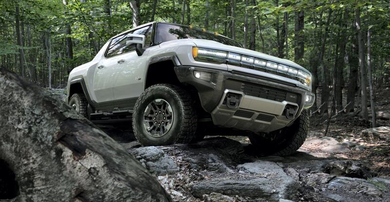 The 2022 GMC HUMMER EV is designed to be an off-road beast, with all-new features developed to conquer virtually any obstacle or terrain.