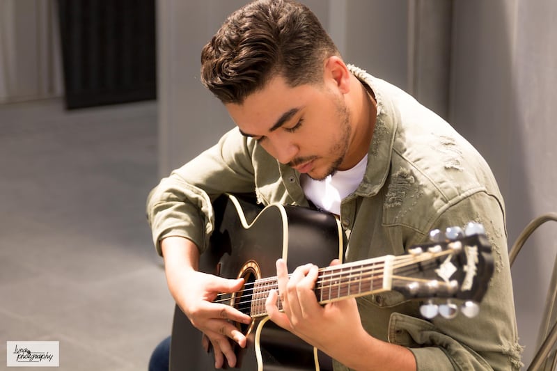 Mahdi Baccouch moved to the UAE from Tunisia five years ago to further his career, and has signed with Universal Music Mena. Courtesy Luna Photography