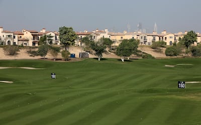 
DUBAI , UNITED ARAB EMIRATES  Ð  Nov 25 : Villas at the Jumeirah Golf Estates in Dubai. ( Pawan Singh / The National ) For Stock

