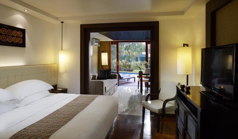 The Premium Lagoon Access Suite Room at Melia Bali. Courtesy: Melia Bali
