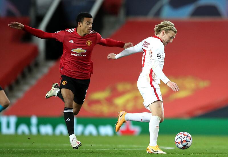 Mason Greenwood, 7: Scored with his first ever shot in the Champions League and became the club’s second youngest player in the competition. Outstanding run and finish. PA