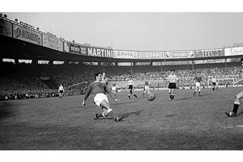 Rachid Mekhloufi, above, a star for the French champions, Saint-Etienne, was among four Algerians shortlisted for France's squad to go to the 1958 World Cup in Sweden.