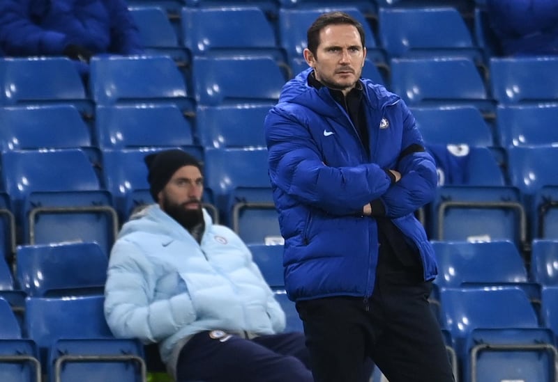 Chelsea's manager Frank Lampard. EPA
