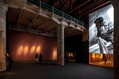 This was the year of the practitioner, such as British poet Rhael ‘LionHeart’ Cape. Photo: Marco Zorzanello / La Biennale di Venezia