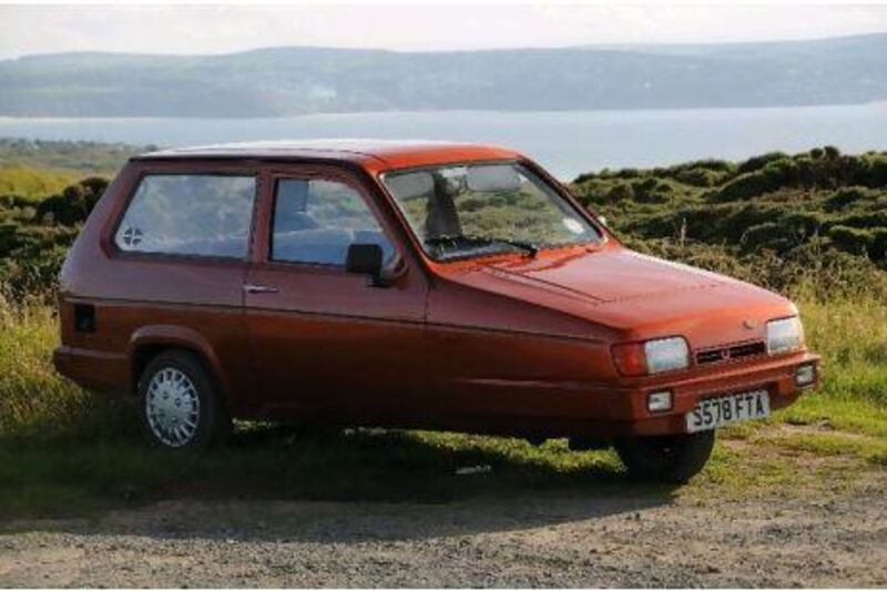 The Robin Reliant.