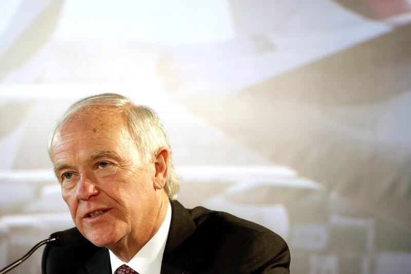 Tim Clark, president of Emirates Airline, the claim by the US carriers that Emirates has received $40 billion of government subsidies. Jason Alden / Bloomberg
