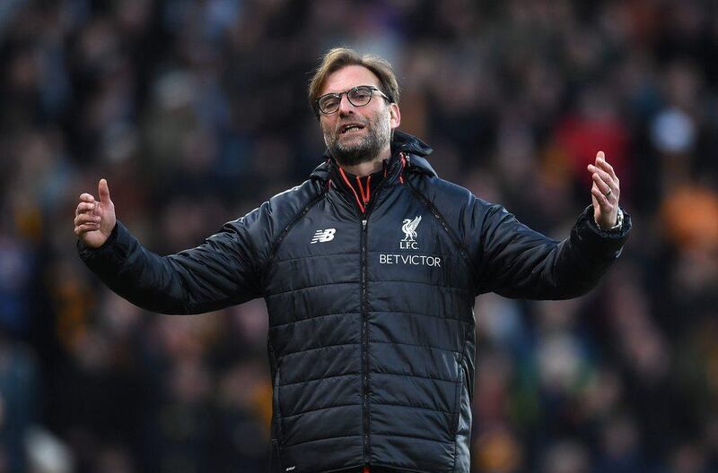 Five weeks ago, Jurgen Klopp's Liverpool side were Chelsea's biggest title rivals. Now they face dropping out of the Premier League's top four places. Gareth Copley / Getty Images