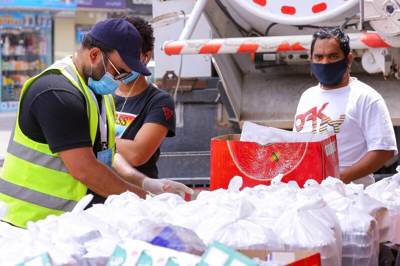  ‘Your City Needs You’ campaign supports the most vulnerable people amid the Covid-19 outbreak. Courtesy - Dubai Media Office