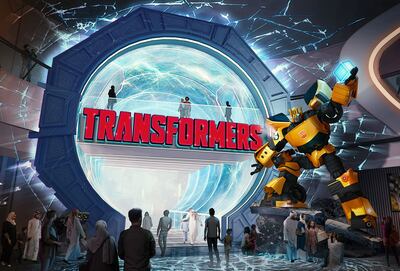 The world's first Transformers indoor theme parks will open in Saudi Arabia. Photo: SEVEN
