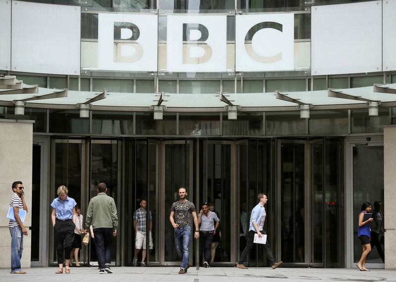 Broadcasting House, the headquarters of the BBC, in London. Raul Hackett / Reuters