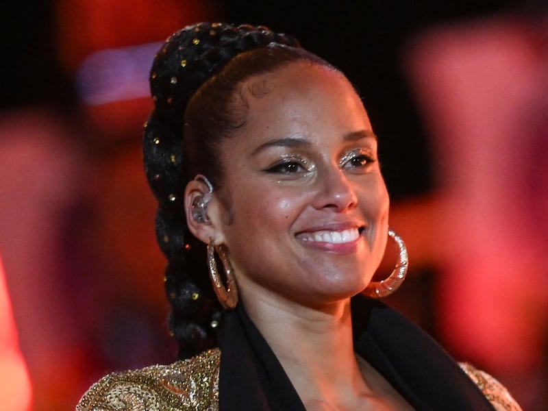 Fifteen-time Grammy winner Alicia Keys will perform in the capital on February 17. AFP