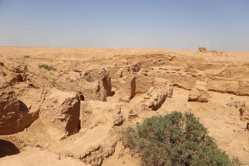 In a country battered by years of conflict, government negligence and climate change, Al Aqiser archaeological site near Karbala in Iraq, is crumbling. Iraq's numerous Christian, Islamic and Mesopotamian heritage relics are being left to weather away. AFP
