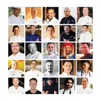The chefs whipping up a storm for UAE's Year of the 50th at Expo 2020 Dubai. Photo: Jubilee Gastronomy