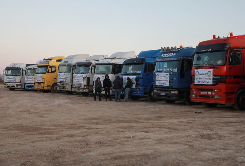 Humanitarian aid to be taken to Syria's quake-hit northwest, Manbij, Aleppo. Reuters