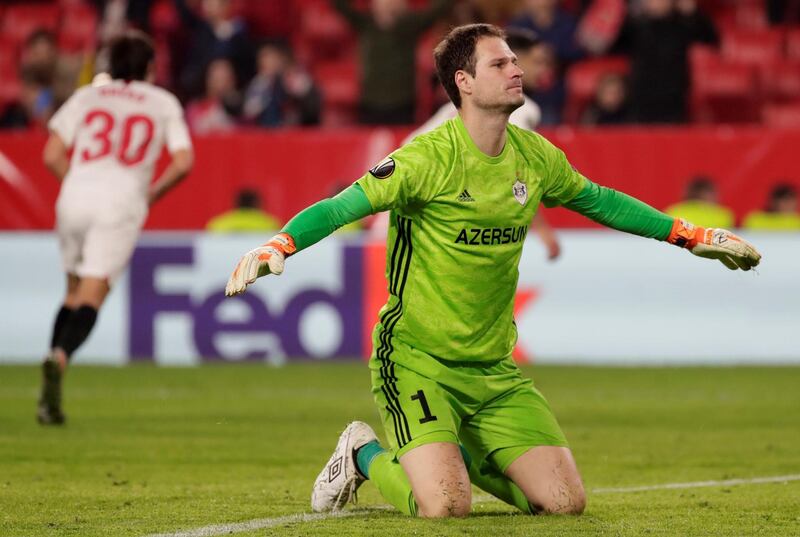 Asmir Begovic, Bournemouth to AC Milan on loan. The keeper had fallen down the pecking order at the Premier League club and spent a spell earlier this season on loan at Azerbaijani club Qarabag. EPA