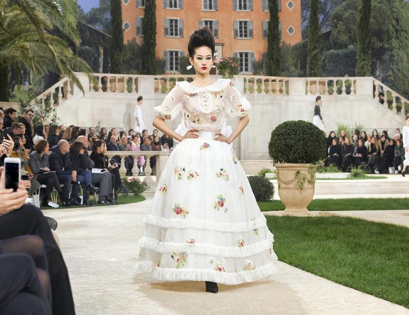 Chanel haute couture spring/summer 2019. Photo Olivier Saillant 