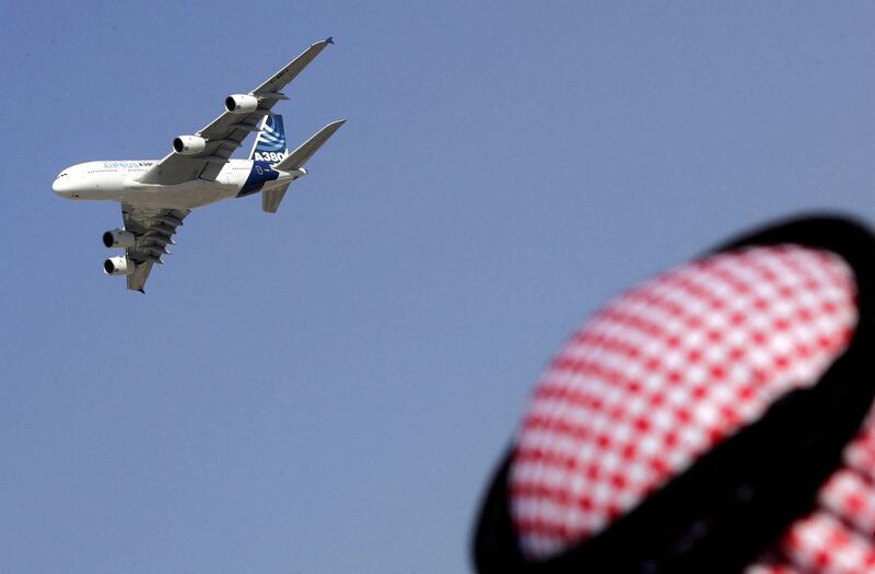 The Dubai Airshow, the first major aviation event since the start of the Covid-19 pandemic, has started. AFP