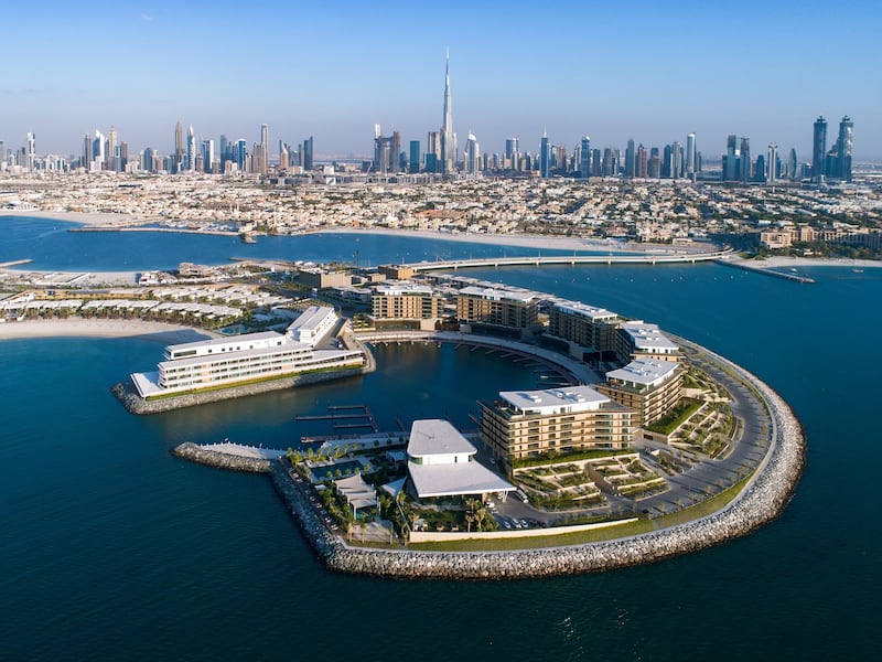 Jumeirah Bay Island is one of three prime residential neighbourhoods in Dubai