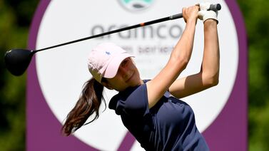 Ines Laklalech during the Aramco Team Series London in St Albans, on June 16, 2022. Getty Images