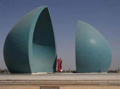Al Shaheed Monument in Baghdad, Iraq. Courtesy 'Makou' magazine