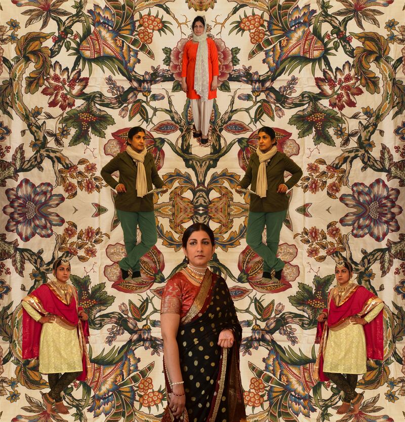 Nusra Latif Qureshi, The Ideal Floral Background, 2013. Photo: Nusra Latif Qureshi / Sutton Gallery, Melbourne