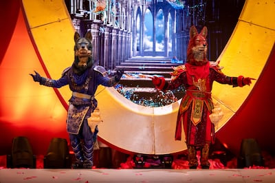 The Asian Cup 2023 opening ceremony featured a short musical The Lost Chapter of Kelileh and Demneh. Photo: Katara Studios
