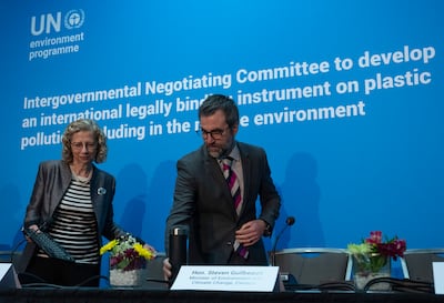 Inger Andersen, Executive Director of the UN Environment Programme, in Ottawa this week. AP