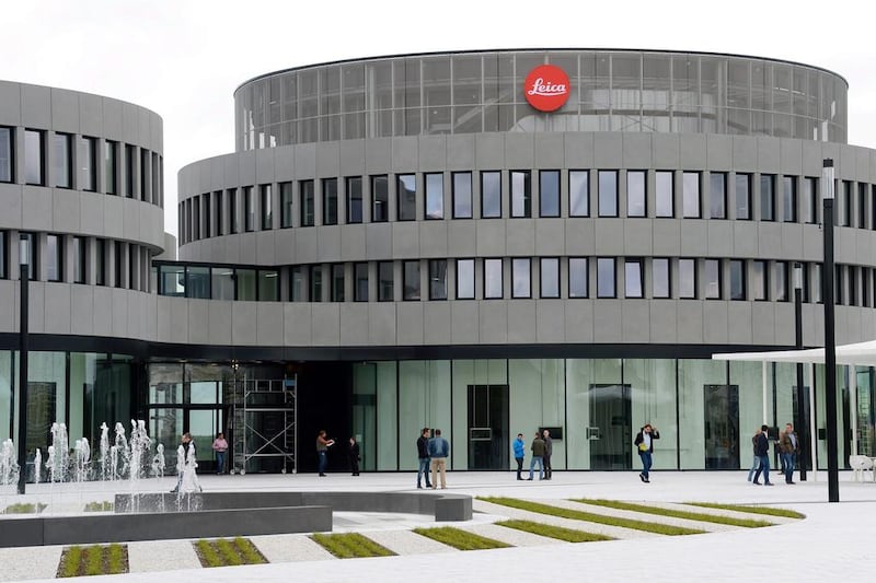 The new headquarters of German camera manufacturer Leica in Wetzlar, Germany. Roland Holschneider / EPA