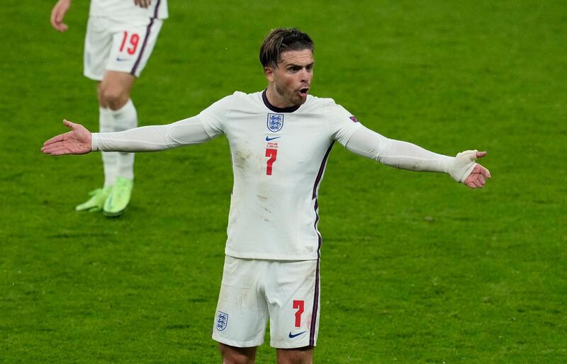 SUBS: Jack Grealish (Foden, 63) 6 - England fans were crying out for the Aston Villa man but he was unable to provide the spark needed. Reuters
