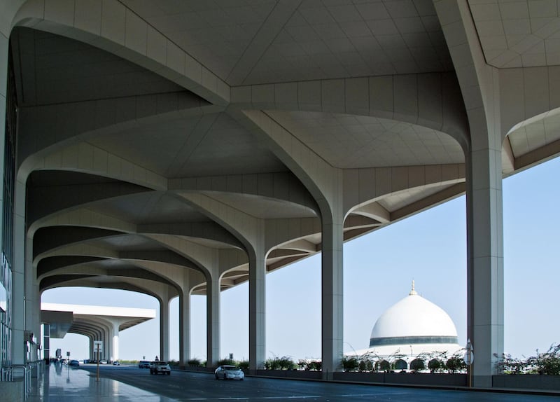 BCANM2 Dammam architecture of of the airport. giuseppe masci / Alamy Stock Photo