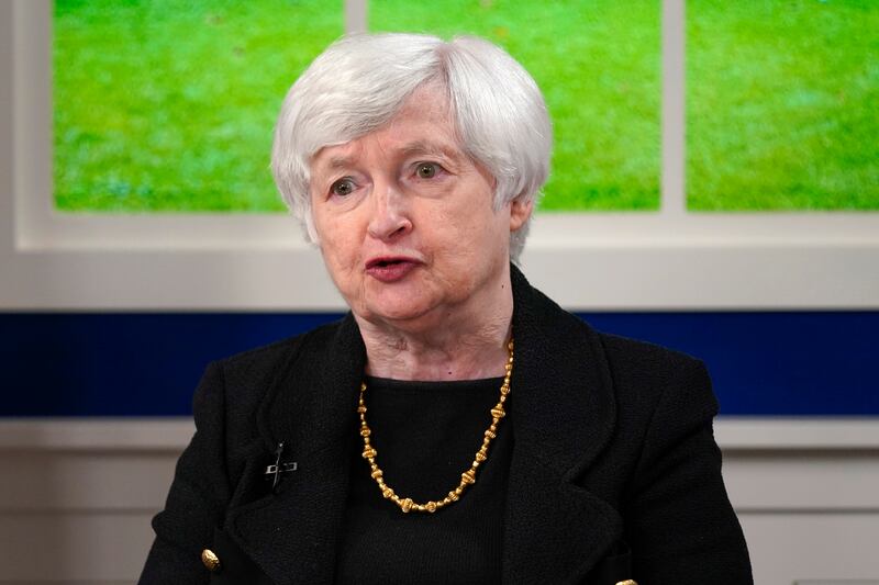 Treasury Secretary Janet Yellen stressed on Friday that should Russia invade Ukraine, the economic ramifications would be severe and costly. AP