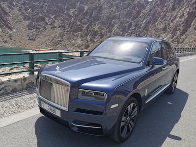 The Rolls-Royce Cullinan SUV is powered by a 6.75-litre V12 engine, which gets it from 0 to 100kph in 5.2 seconds.