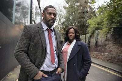 Picture Shows: DCI John Luther (IDRIS ELBA), DS Halliday (WUNMI MOSAKU) - 