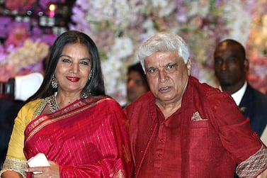 Indian poet and scriptwriter Javed Akhtar and his wife, actress Shabana Azmi, were to feature at the festival's opening. AFP