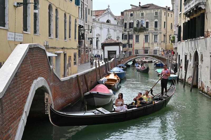 Unesco is recommending Venice be placed on the list of World Heritage in Danger. AFP