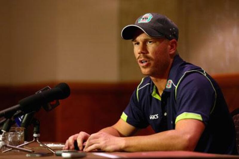 David Warner is open to batting at number six for Australia. Ryan Pierse / Getty Images