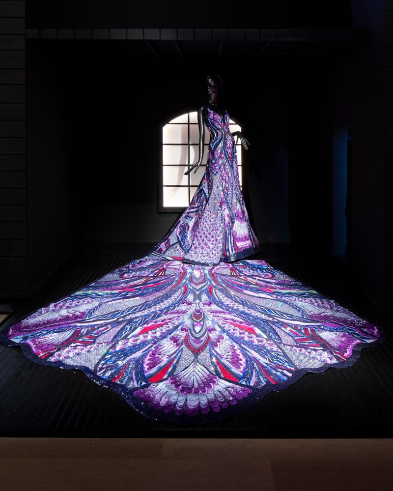 SCAD Savannah – Fall 2019 – Exhibitions – Michael Cinco – "Impalpable Couture" – Teaser Documentation – SCAD Museum of Art – Photography Courtesy of SCAD