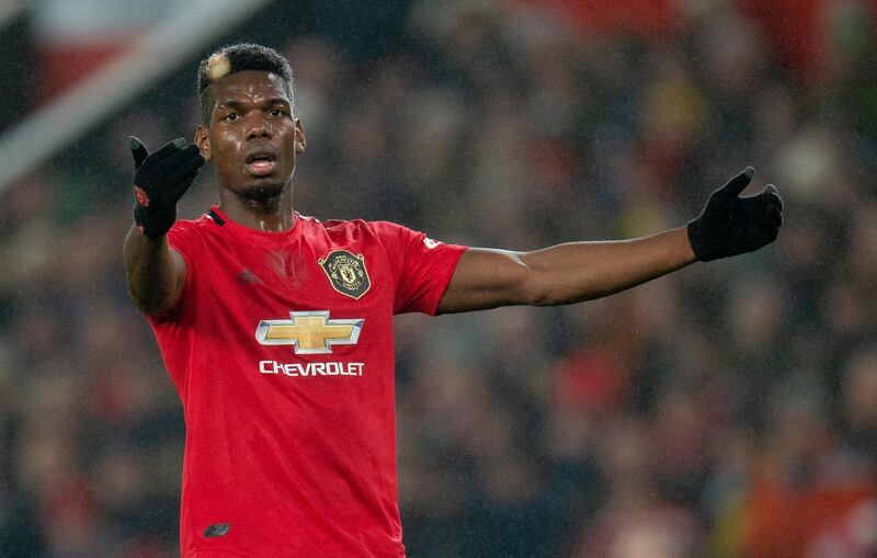 Paul Pogba said he wants to send out a message of unity. EPA