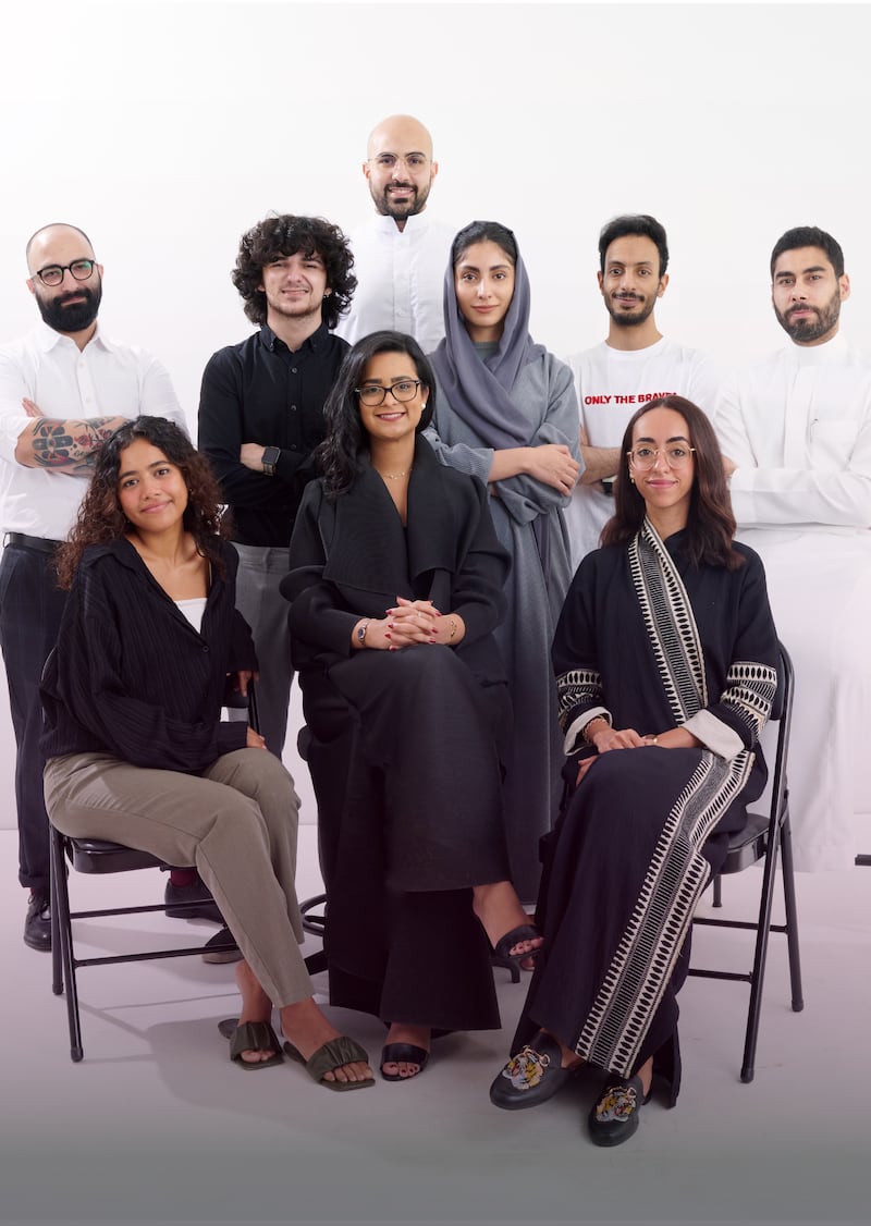 The Nuqtah team. Saudi Arabia's NFT marketplace aims to support Web3 focused start-ups in the kingdom. Photo: Nuqtah