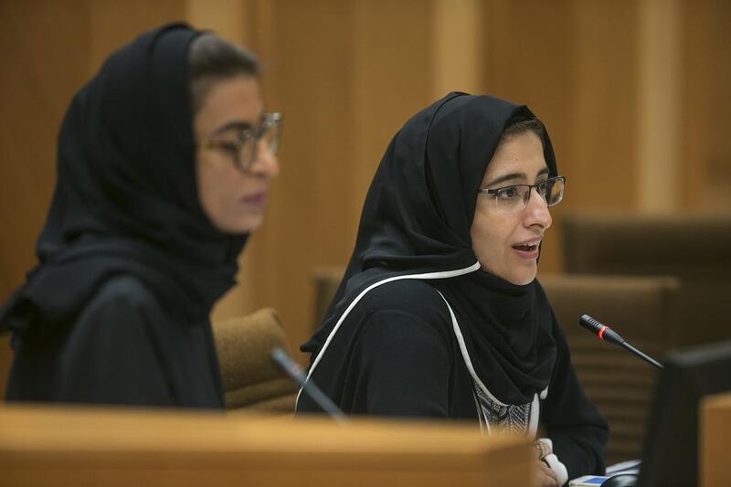 Najla Al Awar, Minister of Social Development, told the FNC that the trend of mixed marriages existed in the country but data on the issue was often inconsistent. Mona Al Marzooqi / The National