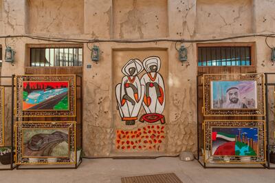 Al Seef has collaborated with Dubai Culture to present an outdoor art gallery along its promenade. Courtesy Al Seef