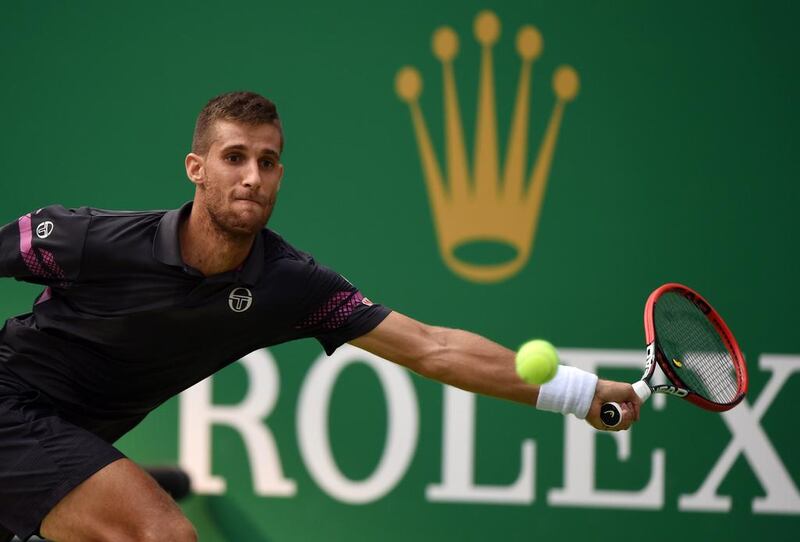 Martin Klizan of Slovakia said he would never again play in Beijing “due to my health, which should be a priority of every tournament organiser”. AFP PHOTO / GREG BAKER

