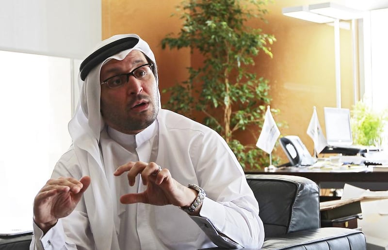 Tariq Al Gurg, the chief executive officer of Dubai Cares, said education unlocks opportunity and hope. Jeffrey E Biteng / The National
