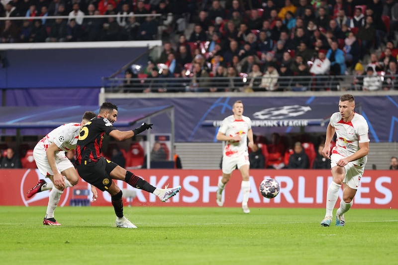 Riyad Mahrez 7: Clean as a whistle first-time finish to put City in front after 27 minutes. Almost made it two just after break but had goal-bound shot blocked. Getty