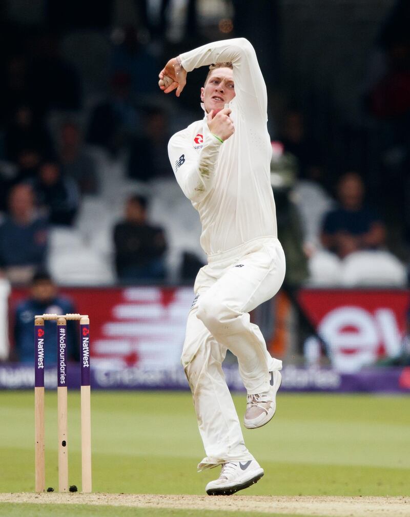 File photo dated 25-05-2018 of England's Dom Bess. PA Photo. Issue date: Tuesday May 19, 2020. England spinner Dom Bess revealed keeping on top of his fitness has proven a suitable distraction from the anxiety he felt when learning the country was going into lockdown due to the coronavirus pandemic. See PA story CRICKET England Bess. Photo credit should read John Walton/PA Wire.